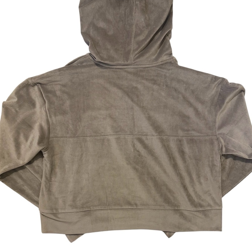 Vuori Haven Half Zip Velour Hoodie In Graphite XL - Picture 3 of 8